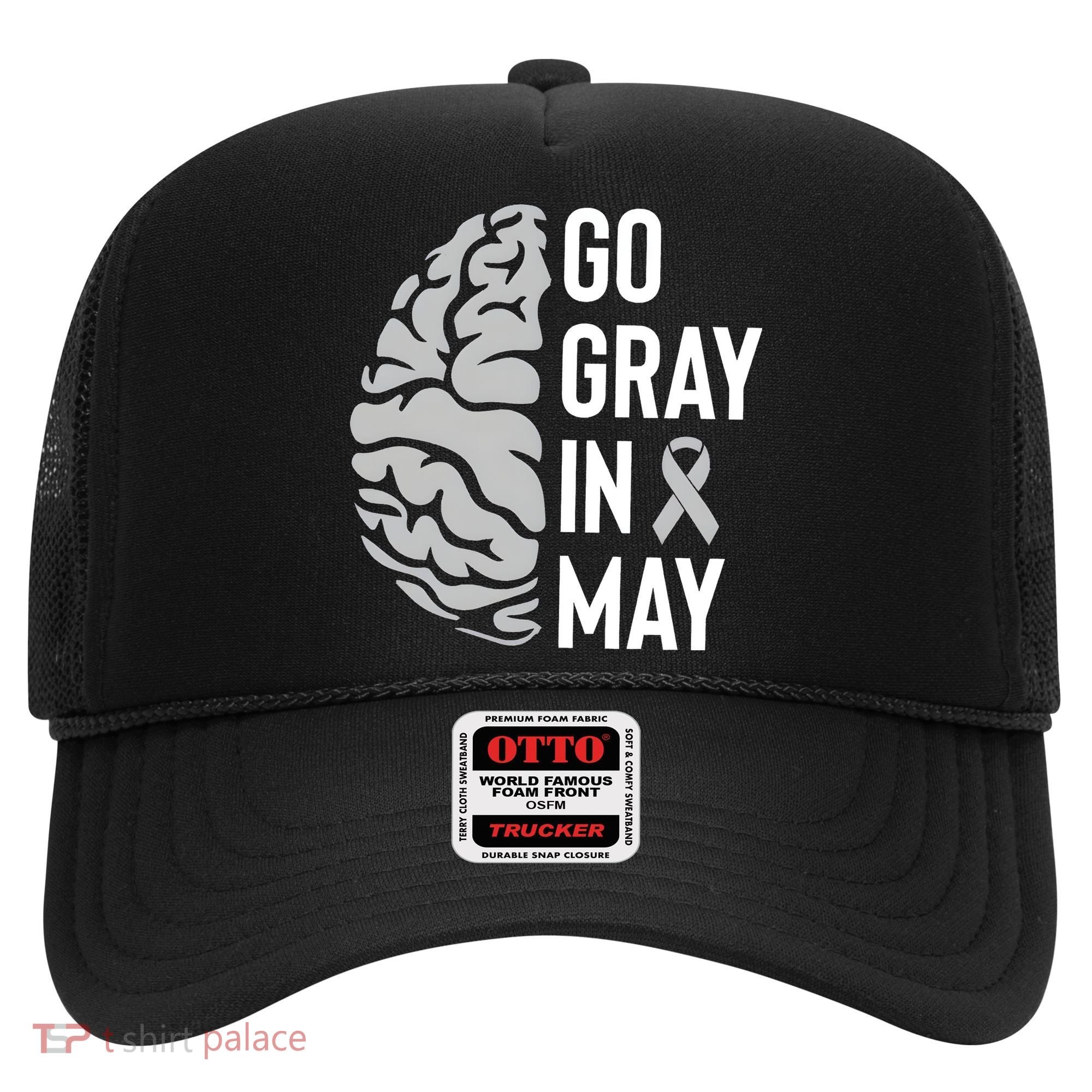 Go Gray In May Brain Tumor Awareness Hat