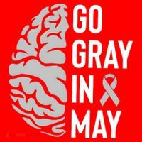 Go Gray In May Brain Tumor Awareness Santa Hat thumb 1