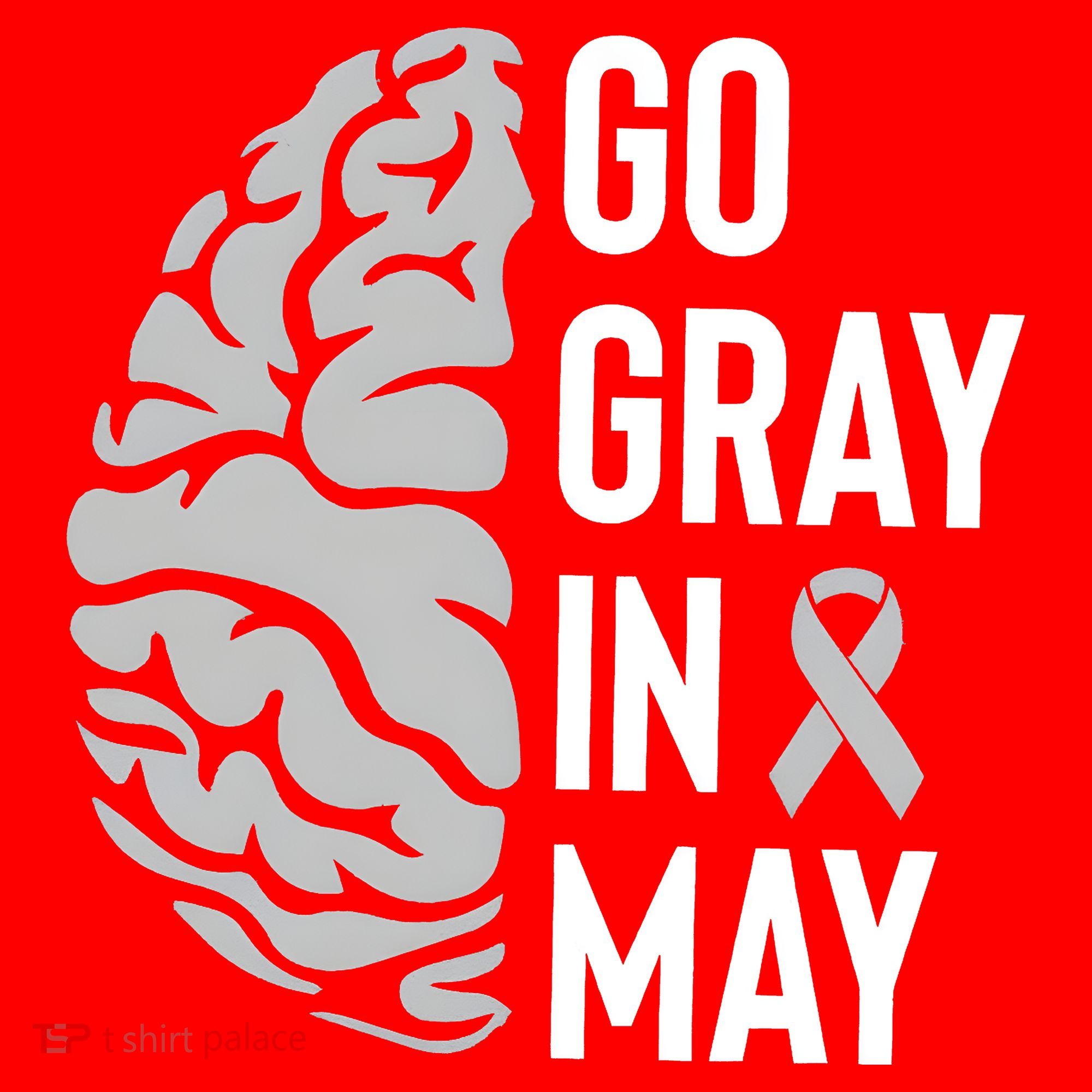 Go Gray In May Brain Tumor Awareness Santa Hat