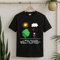 Game Geek I Went Outside Once The Graphics Werent That Good T-Shirt thumb 2