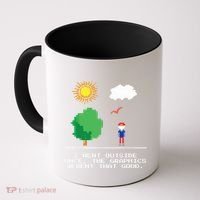 Game Geek I Went Outside Once The Graphics Werent That Good Coffee Mug thumb 0