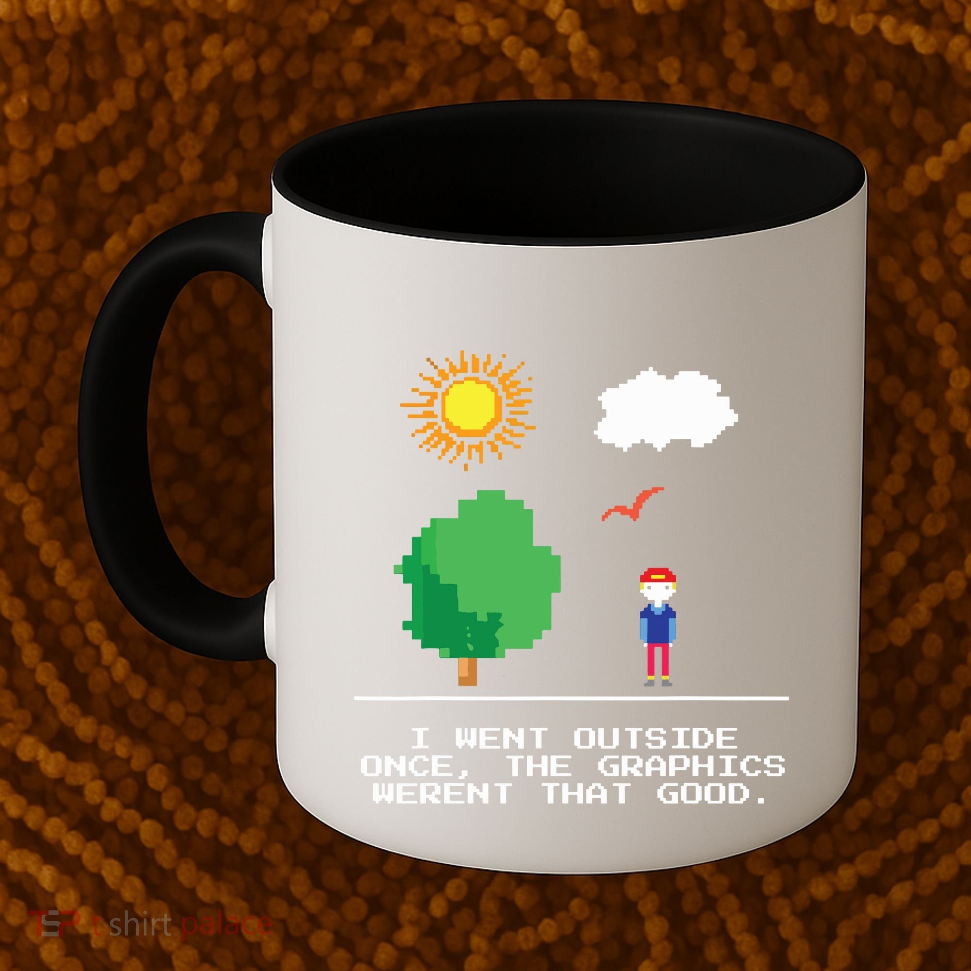 Game Geek I Went Outside Once The Graphics Werent That Good Coffee Mug