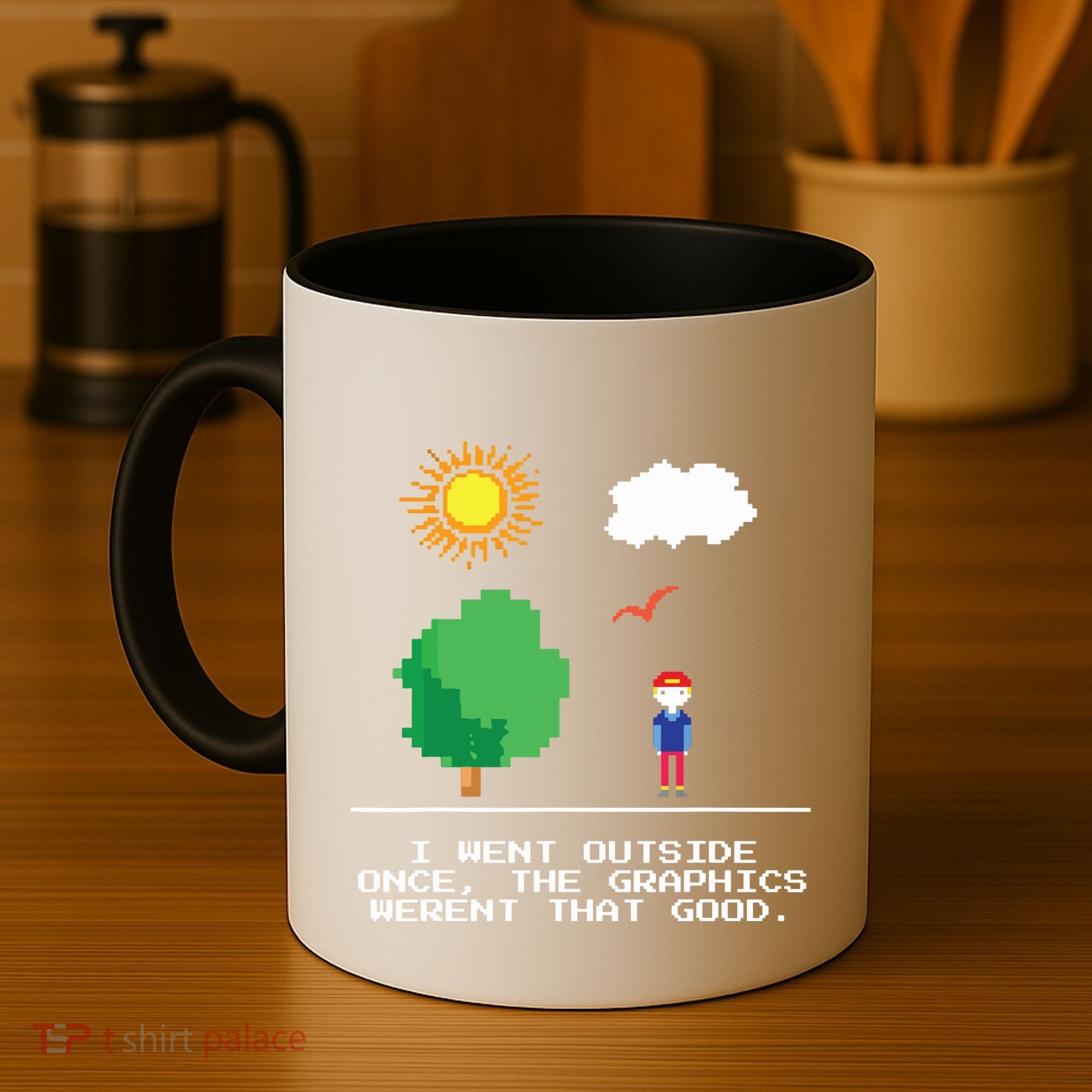 Game Geek I Went Outside Once The Graphics Werent That Good Coffee Mug