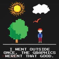 Game Geek I Went Outside Once The Graphics Werent That Good Mousepad thumb 1