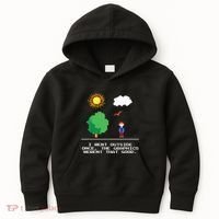 Game Geek I Went Outside Once The Graphics Werent That Good Kids Hoodie thumb 0