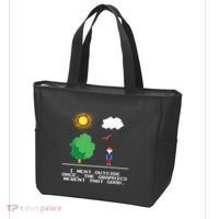 Game Geek I Went Outside Once The Graphics Werent That Good Tote Bag thumb 3