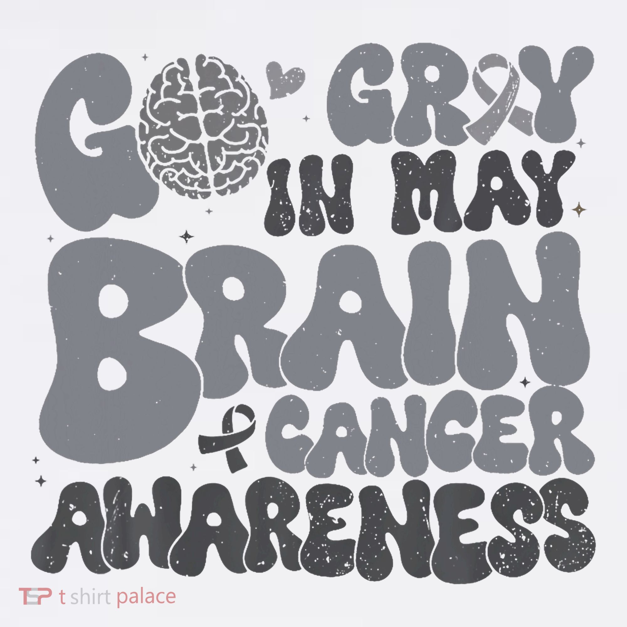 Go Gray In May For Brain Tumor Cancer Awareness Gray Ribbon Women's Tank Top