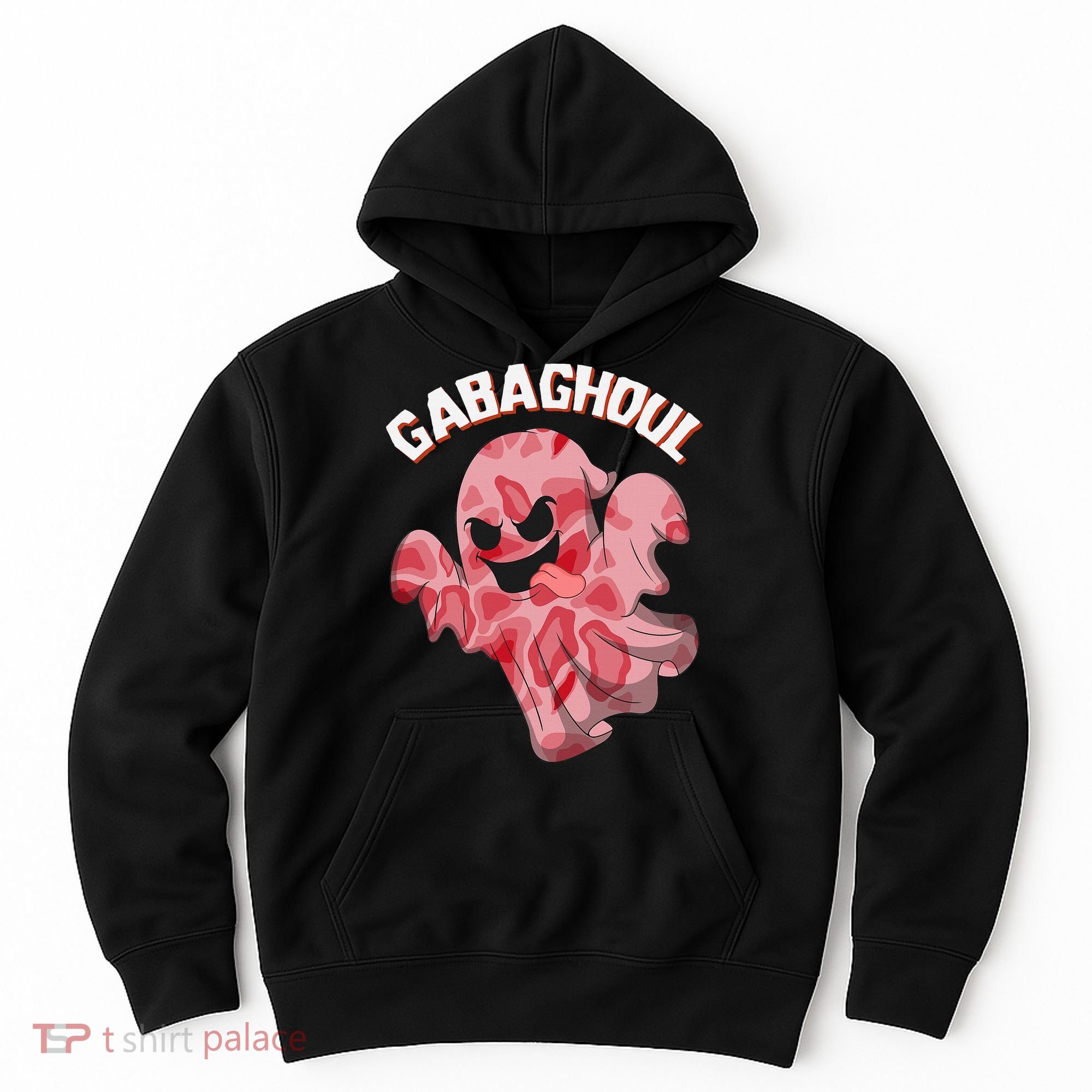 Gabaghoul Ghost Italian Ham Halloween Gabagool Parody Hoodie