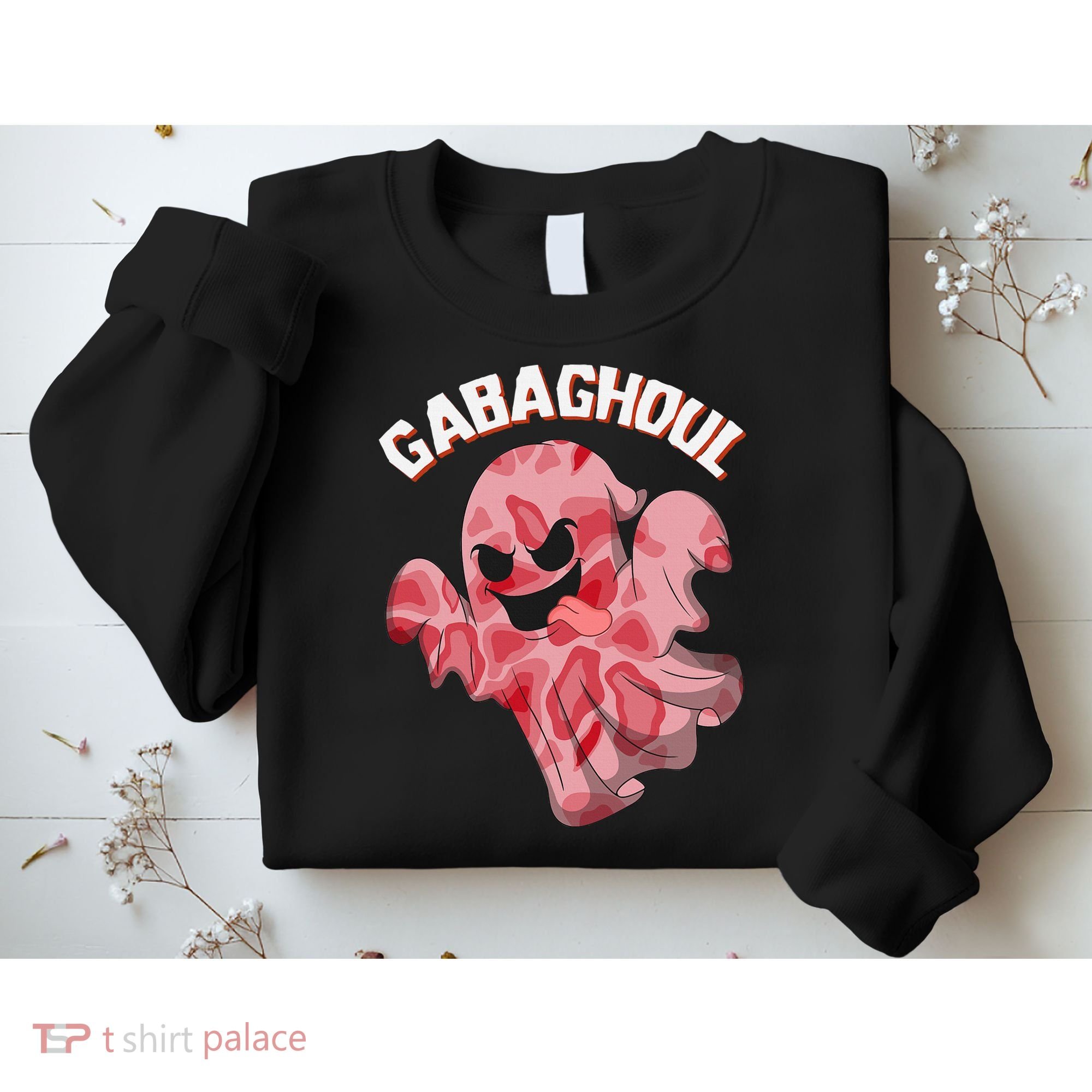 Gabaghoul Ghost Italian Ham Halloween Gabagool Parody Sweatshirt
