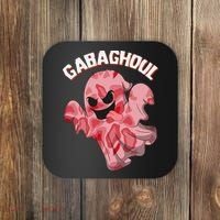 Gabaghoul Ghost Italian Ham Halloween Gabagool Parody Coaster thumb 0
