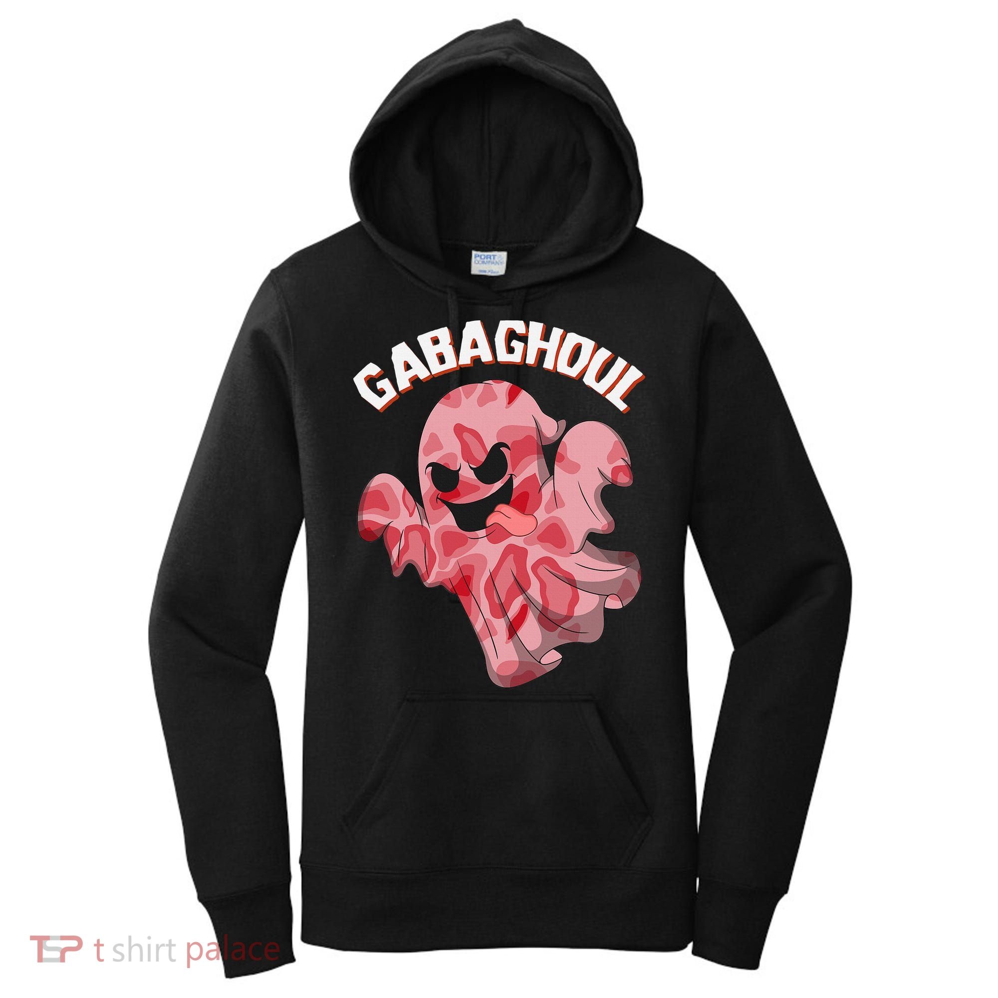 Gabaghoul Ghost Italian Ham Halloween Gabagool Parody Women's Hoodie