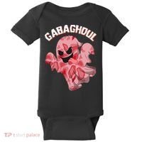 Gabaghoul Ghost Italian Ham Halloween Gabagool Parody Baby Bodysuit thumb 0