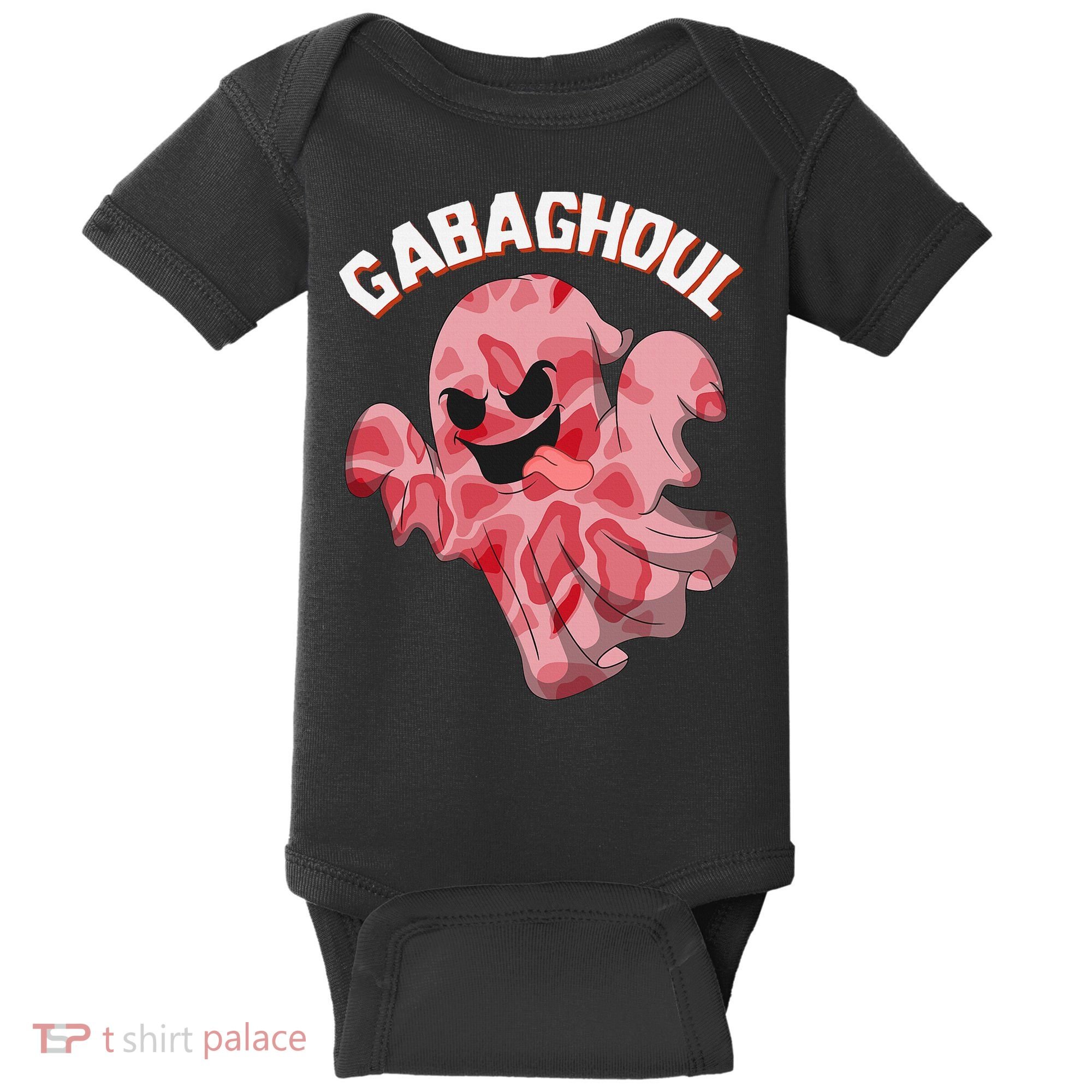 Gabaghoul Ghost Italian Ham Halloween Gabagool Parody Baby Bodysuit