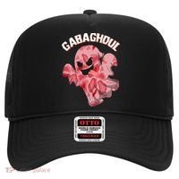 Gabaghoul Ghost Italian Ham Halloween Gabagool Parody Hat thumb 0