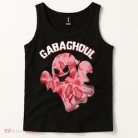 Gabaghoul Ghost Italian Ham Halloween Gabagool Parody Tank Top thumb 2
