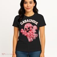 Gabaghoul Ghost Italian Ham Halloween Gabagool Parody Women's T-Shirt thumb 4