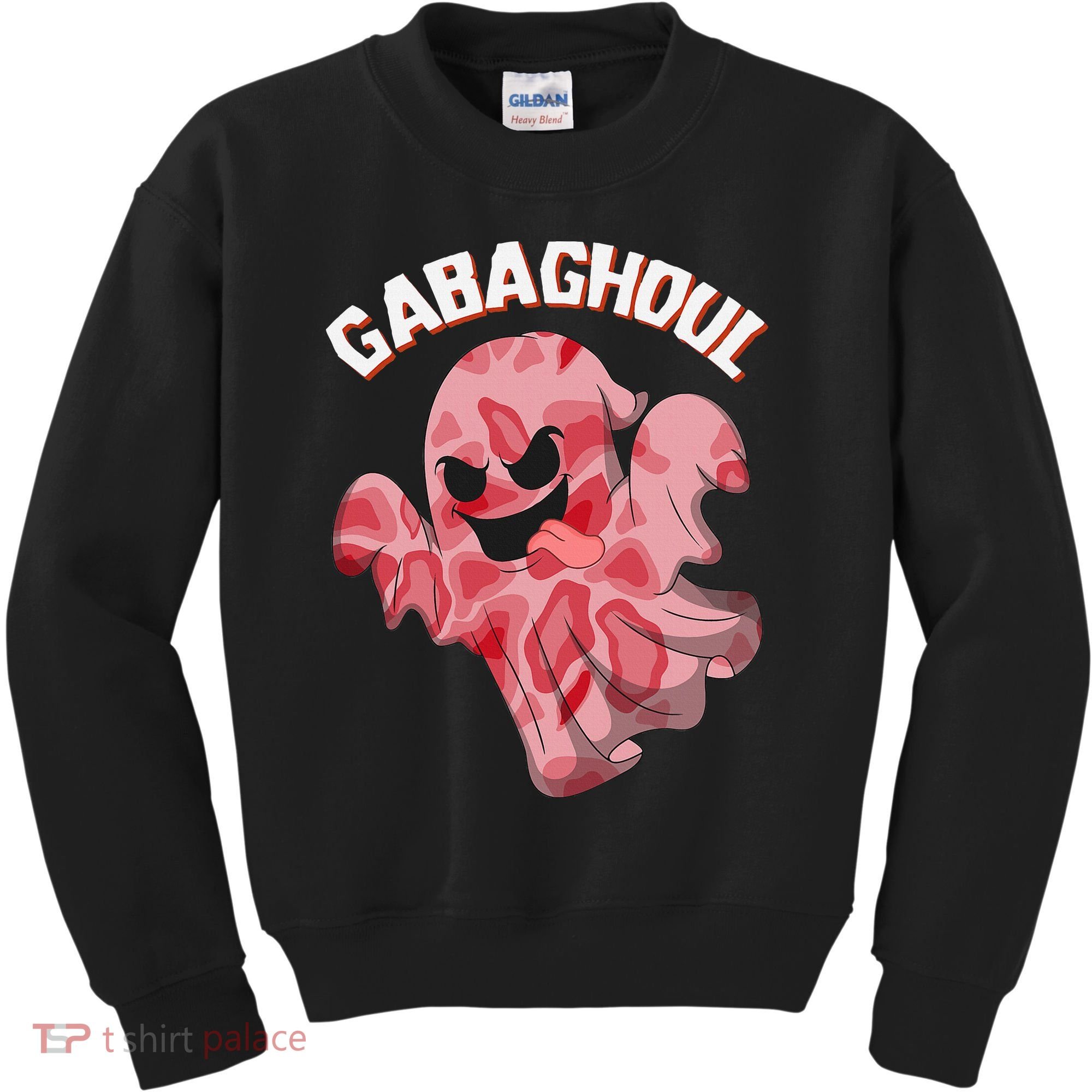 Gabaghoul Ghost Italian Ham Halloween Gabagool Parody Kids Sweatshirt