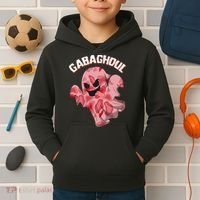 Gabaghoul Ghost Italian Ham Halloween Gabagool Parody Kids Hoodie thumb 2