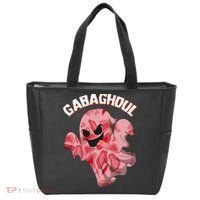 Gabaghoul Ghost Italian Ham Halloween Gabagool Parody Tote Bag thumb 0