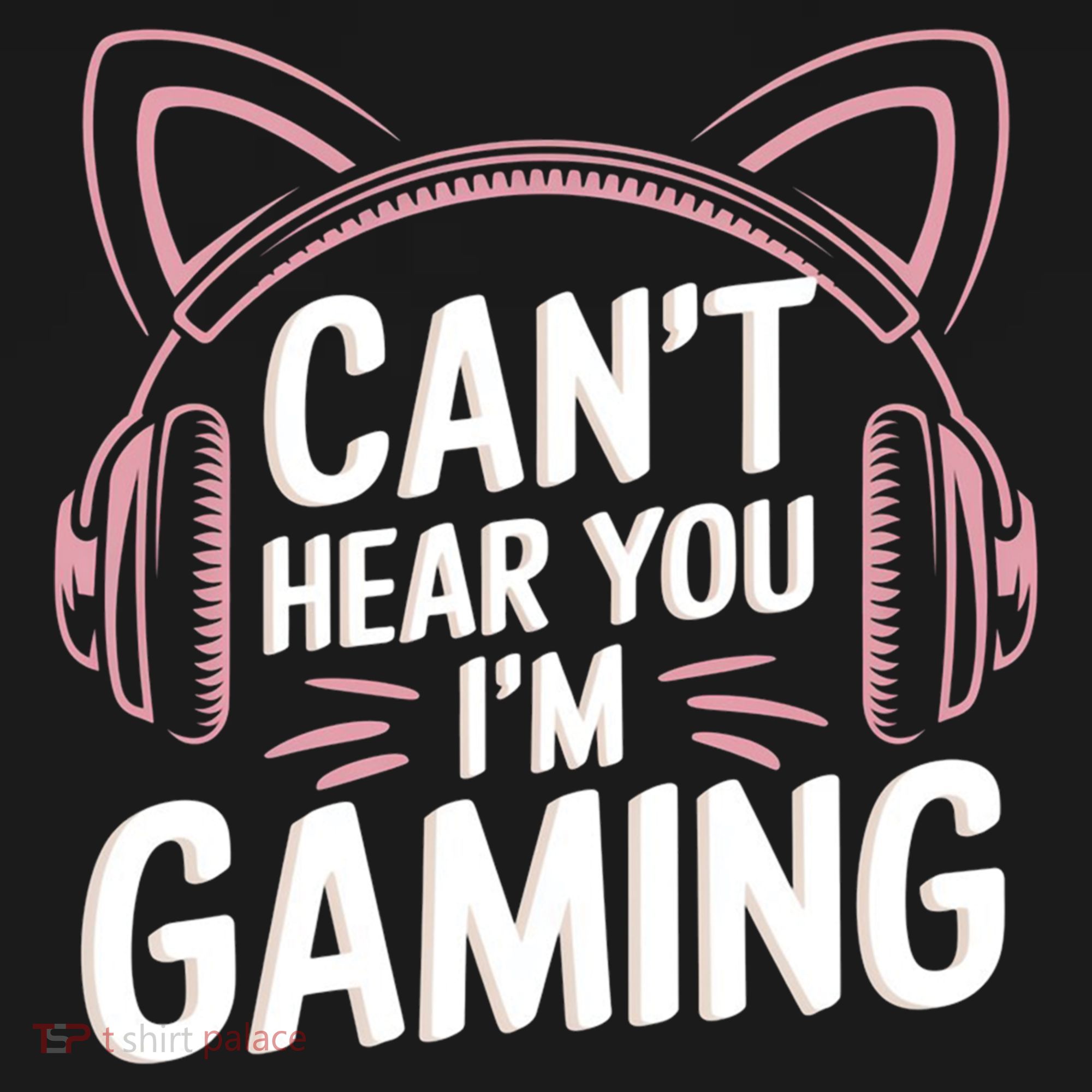 Gamer Gaming I CanT Hear You IM Gaming Video Games Gift Women's Hoodie
