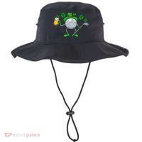 Golf Golfing Irish Golfer Beer Humor Dad St Patricks Day Gift Bucket Hat thumb 0