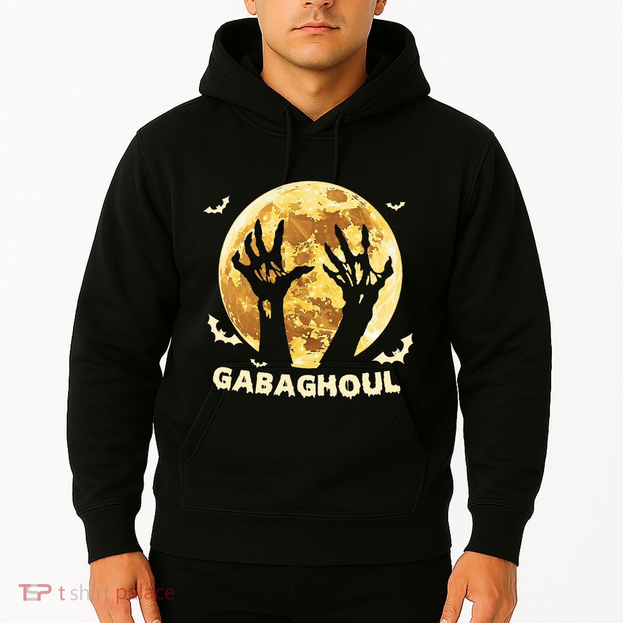 Gabaghoul Ghost Italian Ham Halloween Gabagool Parody Hoodie