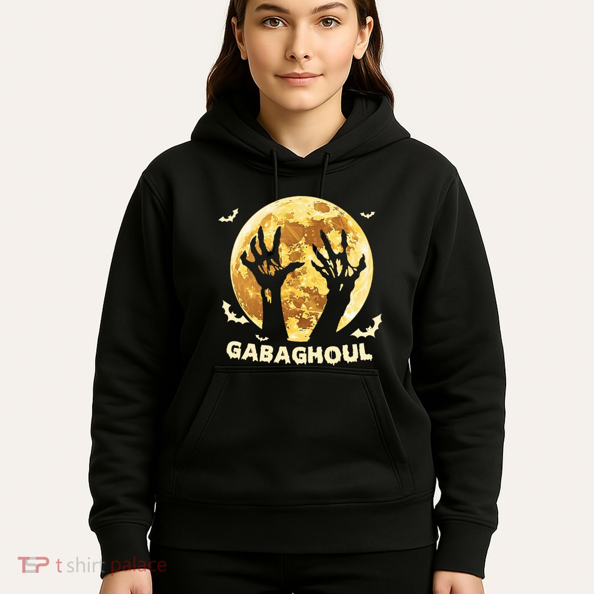 Gabaghoul Ghost Italian Ham Halloween Gabagool Parody Hoodie