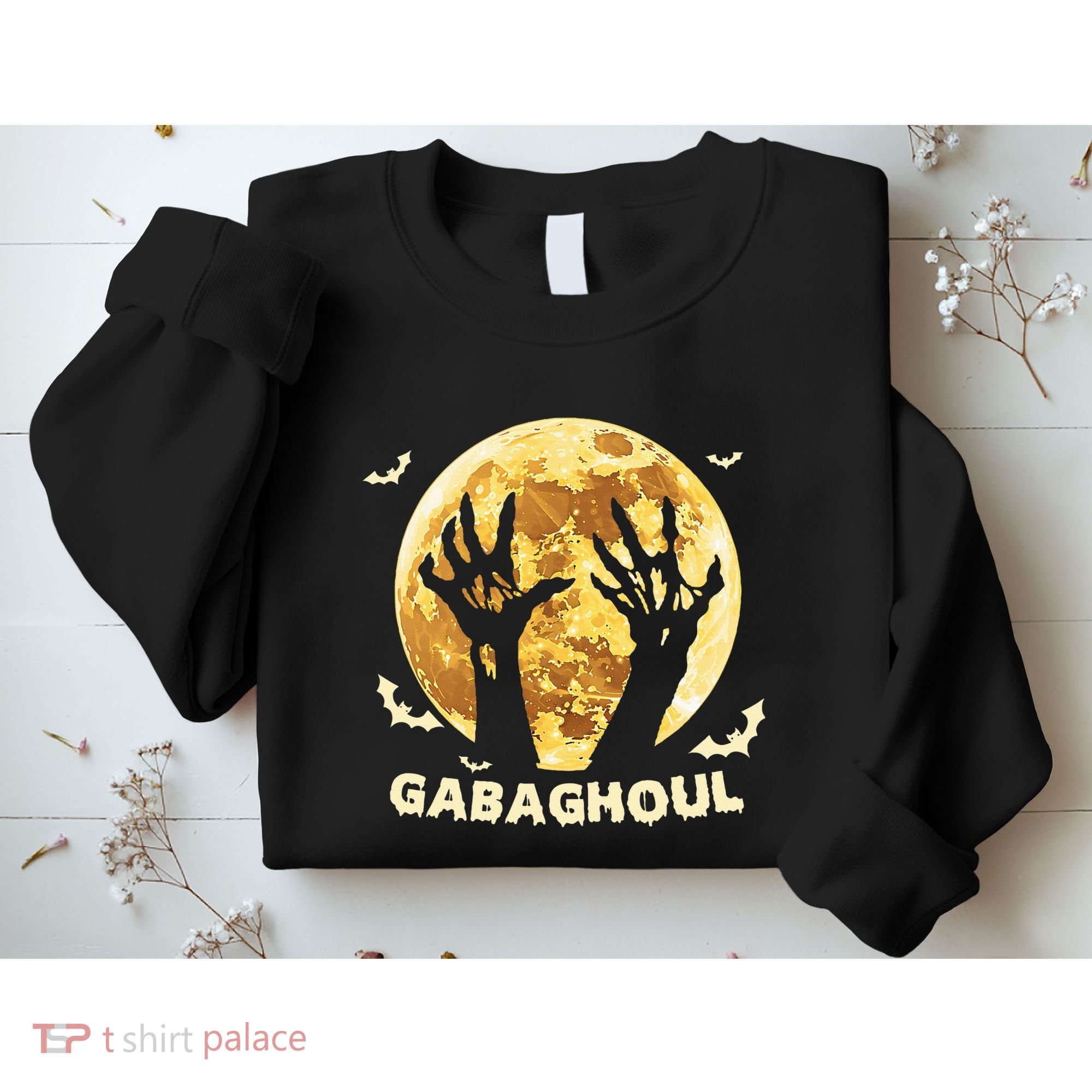 Gabaghoul Ghost Italian Ham Halloween Gabagool Parody Sweatshirt