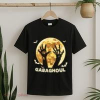 Gabaghoul Ghost Italian Ham Halloween Gabagool Parody T-Shirt thumb 2