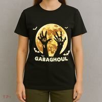 Gabaghoul Ghost Italian Ham Halloween Gabagool Parody T-Shirt thumb 4