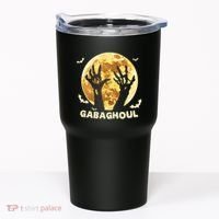 Gabaghoul Ghost Italian Ham Halloween Gabagool Parody Tumbler thumb 0