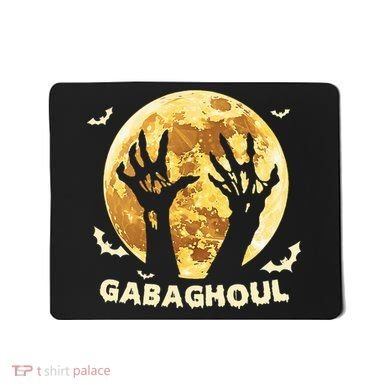 Gabaghoul Ghost Italian Ham Halloween Gabagool Parody Mousepad