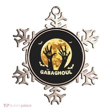 Gabaghoul Ghost Italian Ham Halloween Gabagool Parody Ornament