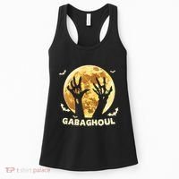 Gabaghoul Ghost Italian Ham Halloween Gabagool Parody Women's Tank Top thumb 0