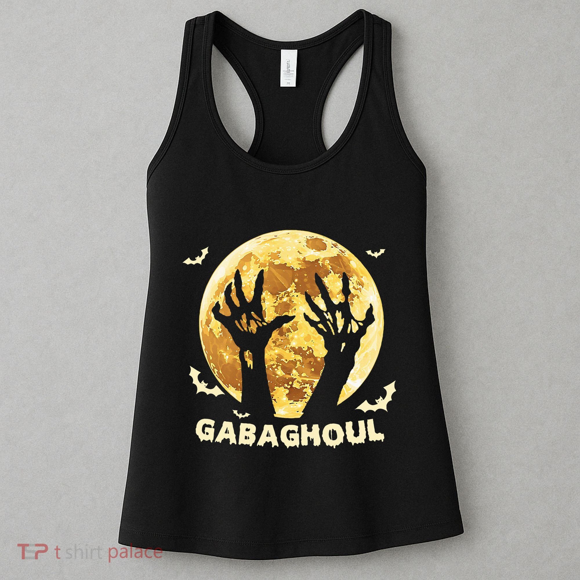 Gabaghoul Ghost Italian Ham Halloween Gabagool Parody Women's Tank Top
