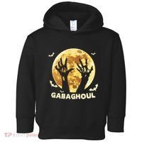 Gabaghoul Ghost Italian Ham Halloween Gabagool Parody Toddler Hoodie thumb 0