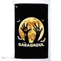 Gabaghoul Ghost Italian Ham Halloween Gabagool Parody Golf Towel thumb 0