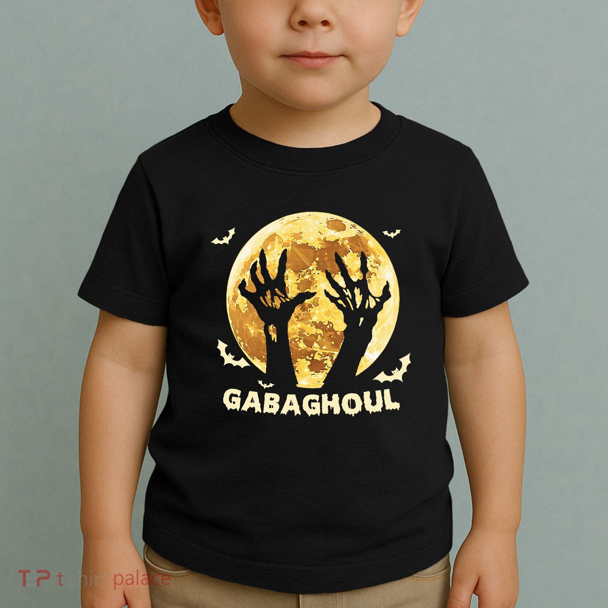 Gabaghoul Ghost Italian Ham Halloween Gabagool Parody Toddler T-Shirt