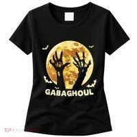 Gabaghoul Ghost Italian Ham Halloween Gabagool Parody Women's T-Shirt thumb 0