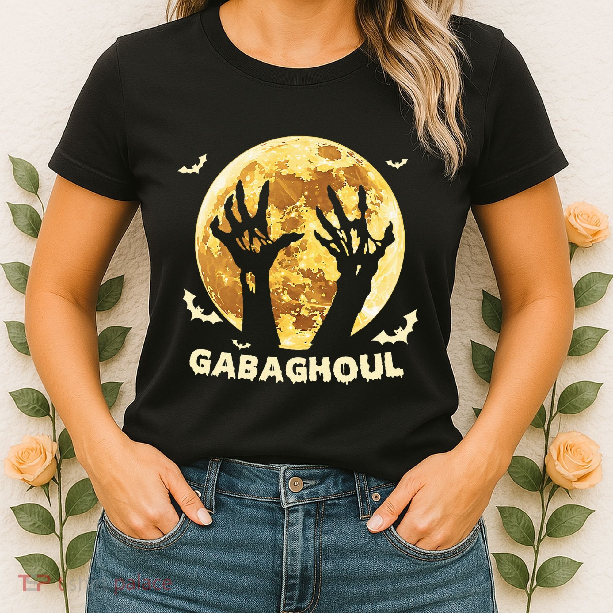 Gabaghoul Ghost Italian Ham Halloween Gabagool Parody Women's T-Shirt