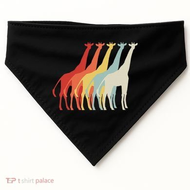 Giraffe USA-Made Doggie Bandana