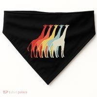 Giraffe USA-Made Doggie Bandana thumb 0