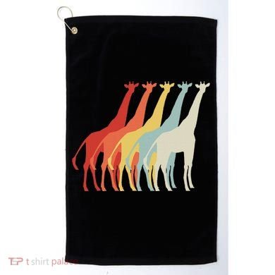 Giraffe Golf Towel