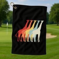 Giraffe Golf Towel thumb 1