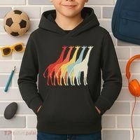 Giraffe Kids Hoodie thumb 2