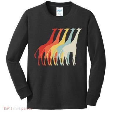 Giraffe Kids Long Sleeve Shirt