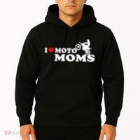 Great Gift I Love Moto Moms Hoodie thumb 2