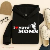 Great Gift I Love Moto Moms Hoodie thumb 4