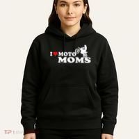 Great Gift I Love Moto Moms Hoodie thumb 5