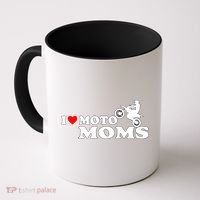 Great Gift I Love Moto Moms Coffee Mug thumb 0